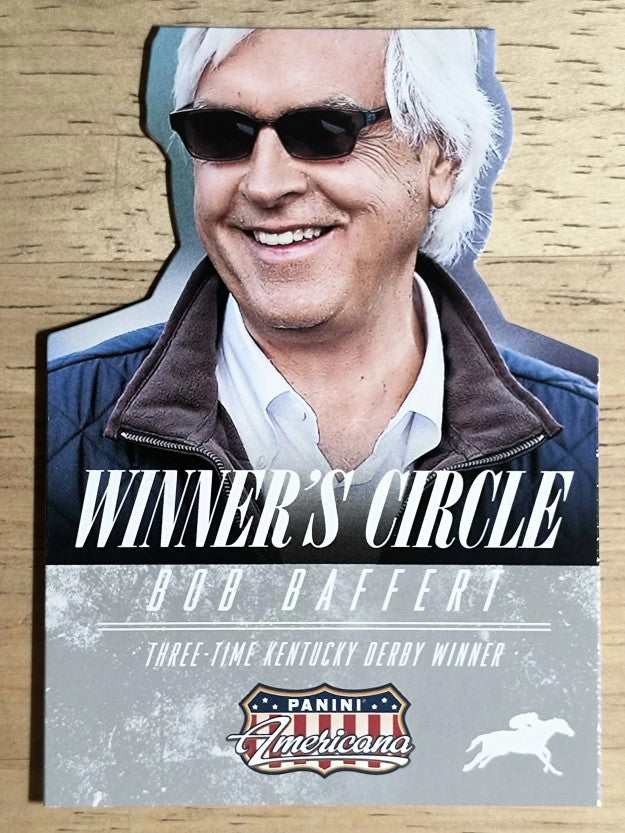 2015 Panini Americana Winner's Circle #8 Bob Baffert