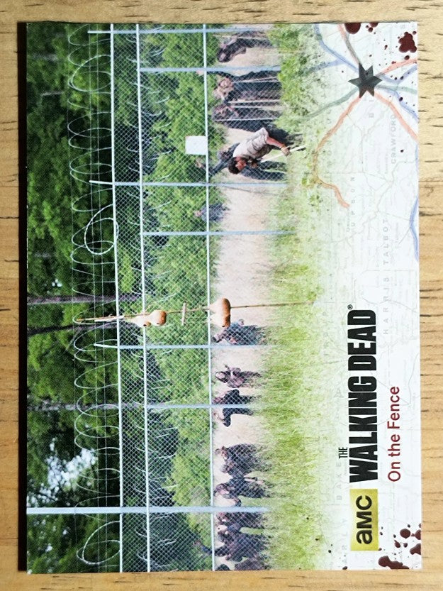 2016 Cryptozoic The Walking Dead Season Four Part 2 #1 On the Fence