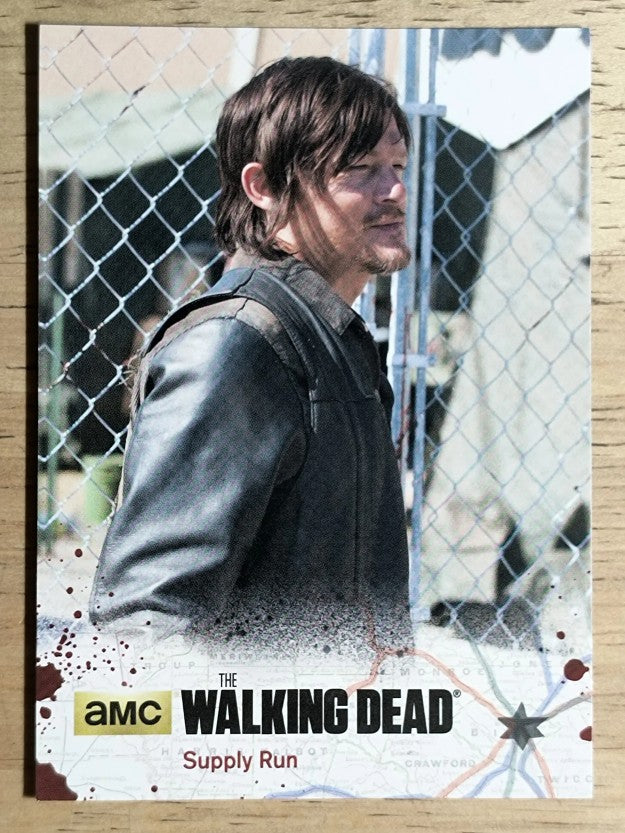 2016 Cryptozoic The Walking Dead Season Four Part 2 #3 Supply Run