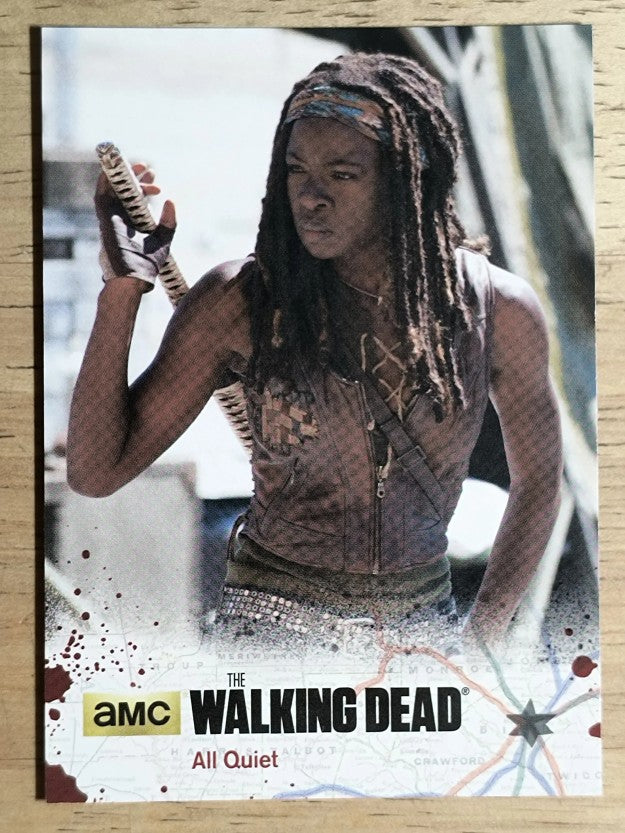 2016 Cryptozoic The Walking Dead Season Four Part 2 #6 All Quiet