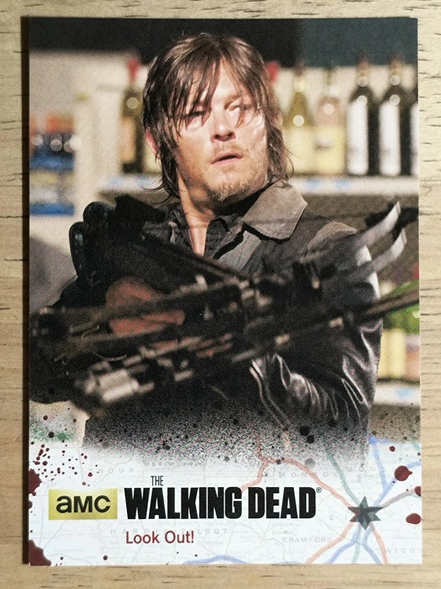 2016 Cryptozoic The Walking Dead Season Four Part 2 #9 Look Out!