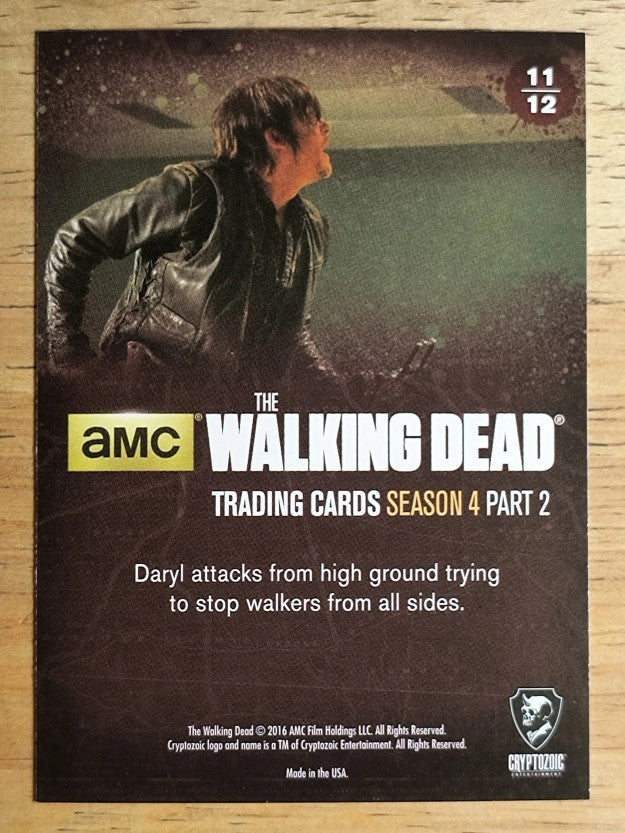 2016 Cryptozoic The Walking Dead Season Four Part 2 #11 High and Low