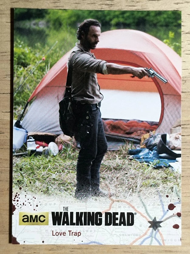 2016 Cryptozoic The Walking Dead Season Four Part 2 #12 Love Trap