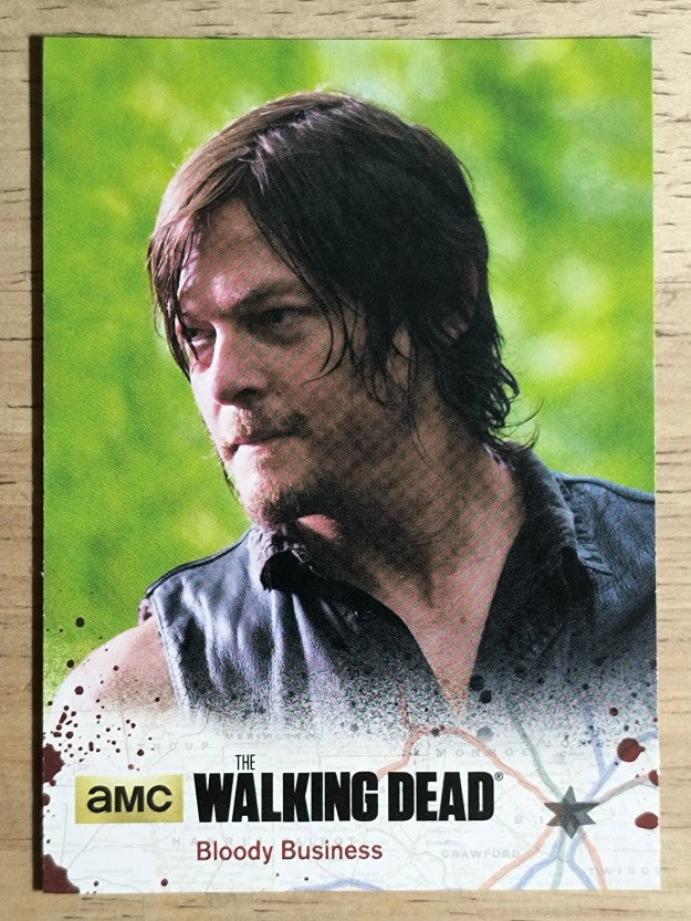 2016 Cryptozoic The Walking Dead Season Four Part 2 #20 Bloody Business