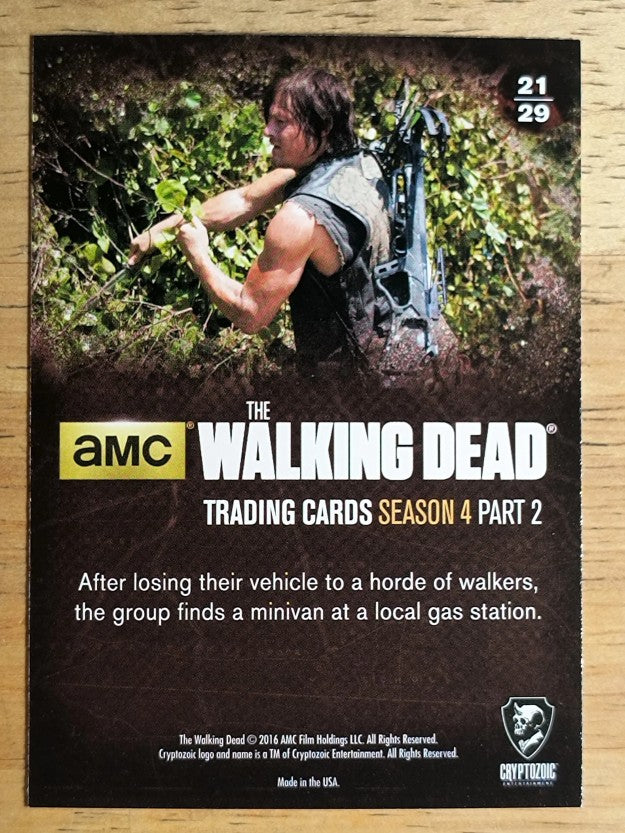 2016 Cryptozoic The Walking Dead Season Four Part 2 #21 Ivy­Covered