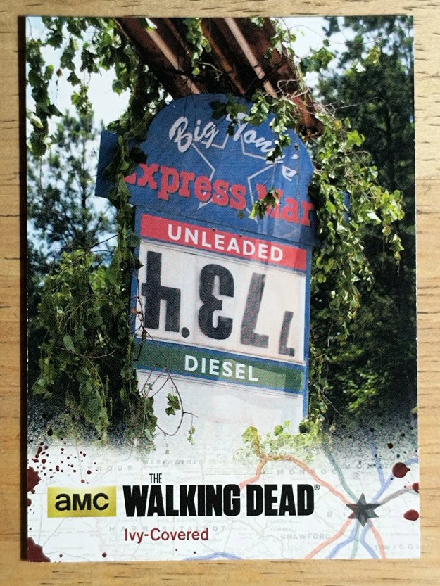 2016 Cryptozoic The Walking Dead Season Four Part 2 #21 Ivy­Covered