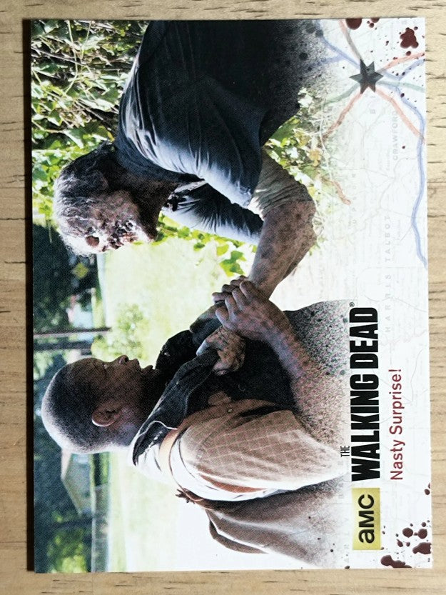 2016 Cryptozoic The Walking Dead Season Four Part 2 #22 Nasty Surprise!