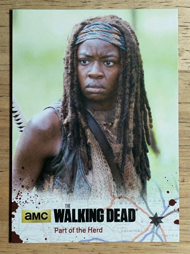 2016 Cryptozoic The Walking Dead Season Four Part 2 #31 Part of the Herd