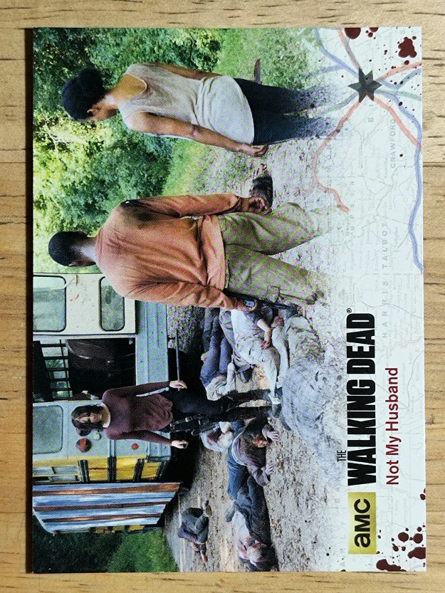 2016 Cryptozoic The Walking Dead Season Four Part 2 #37 Not My Husband