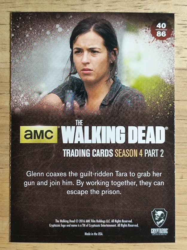 2016 Cryptozoic The Walking Dead Season Four Part 2 #40 Let?s Go