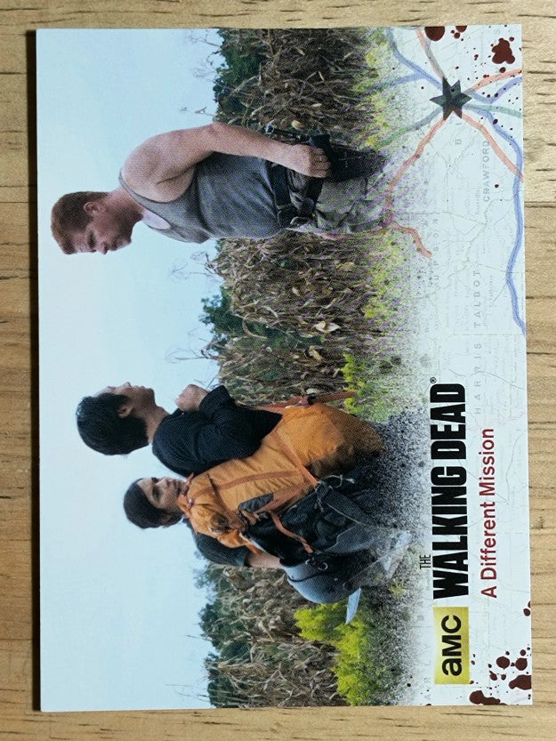 2016 Cryptozoic The Walking Dead Season Four Part 2 #43 A Different Mission