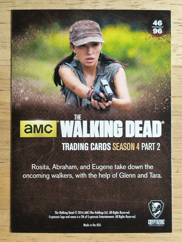 2016 Cryptozoic The Walking Dead Season Four Part 2 #46 Fire Away