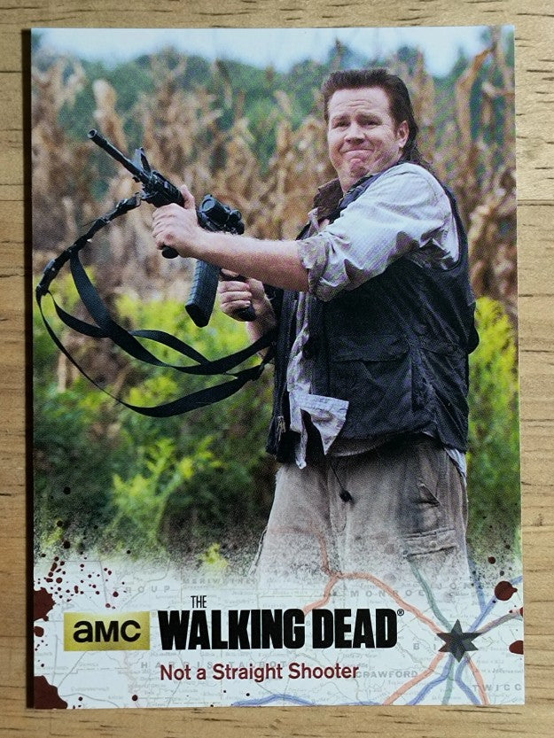 2016 Cryptozoic The Walking Dead Season Four Part 2 #47 Not a Straight Shooter
