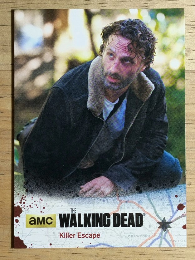 2016 Cryptozoic The Walking Dead Season Four Part 2 #48 Killer Escape