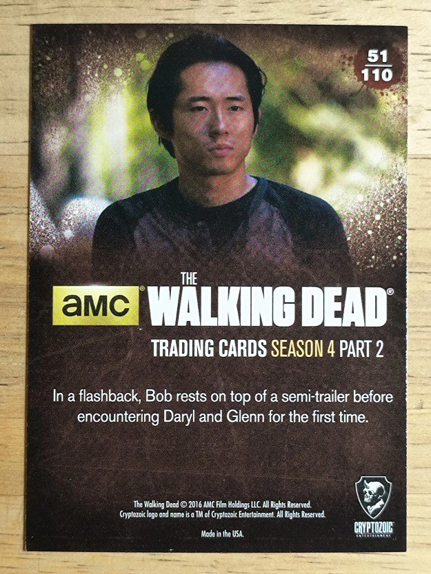2016 Cryptozoic The Walking Dead Season Four Part 2 #51 First Encounter