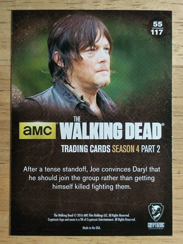 2016 Cryptozoic The Walking Dead Season Four Part 2 #55 New Recruit