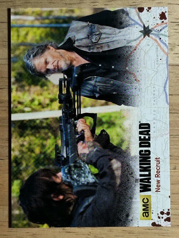 2016 Cryptozoic The Walking Dead Season Four Part 2 #55 New Recruit