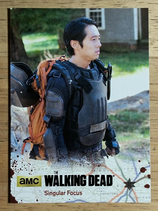 2016 Cryptozoic The Walking Dead Season Four Part 2 #56 Singular Focus