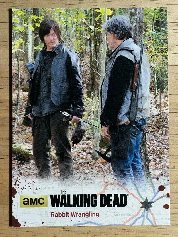 2016 Cryptozoic The Walking Dead Season Four Part 2 #59 Rabbit Wrangling