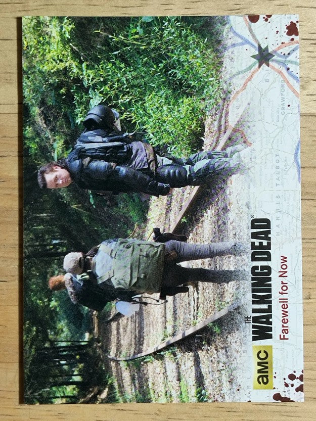 2016 Cryptozoic The Walking Dead Season Four Part 2 #62 Farewell for Now
