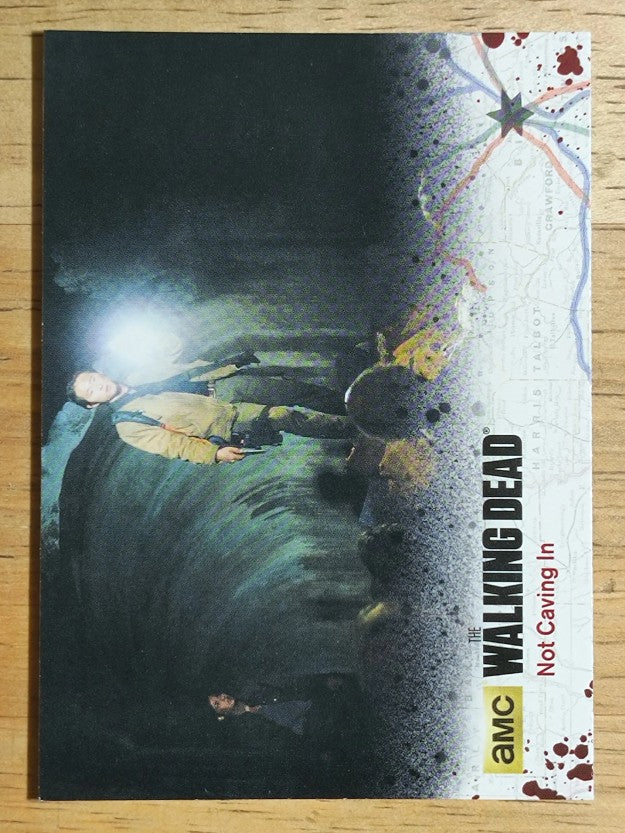 2016 Cryptozoic The Walking Dead Season Four Part 2 #64 Not Caving In