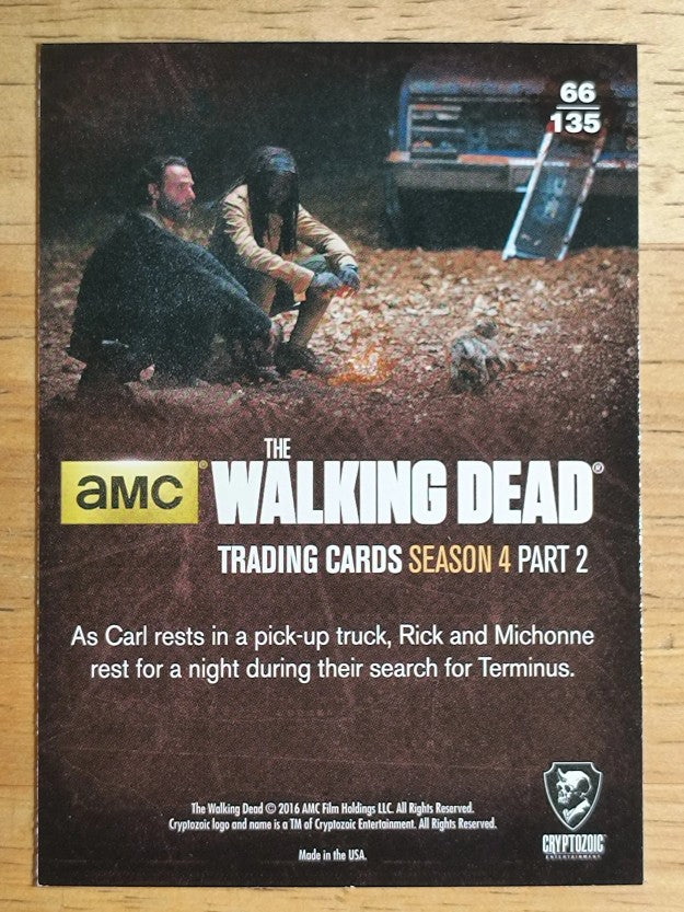 2016 Cryptozoic The Walking Dead Season Four Part 2 #66 Respite