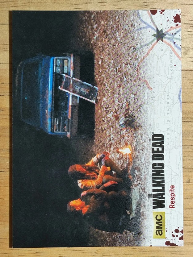 2016 Cryptozoic The Walking Dead Season Four Part 2 #66 Respite