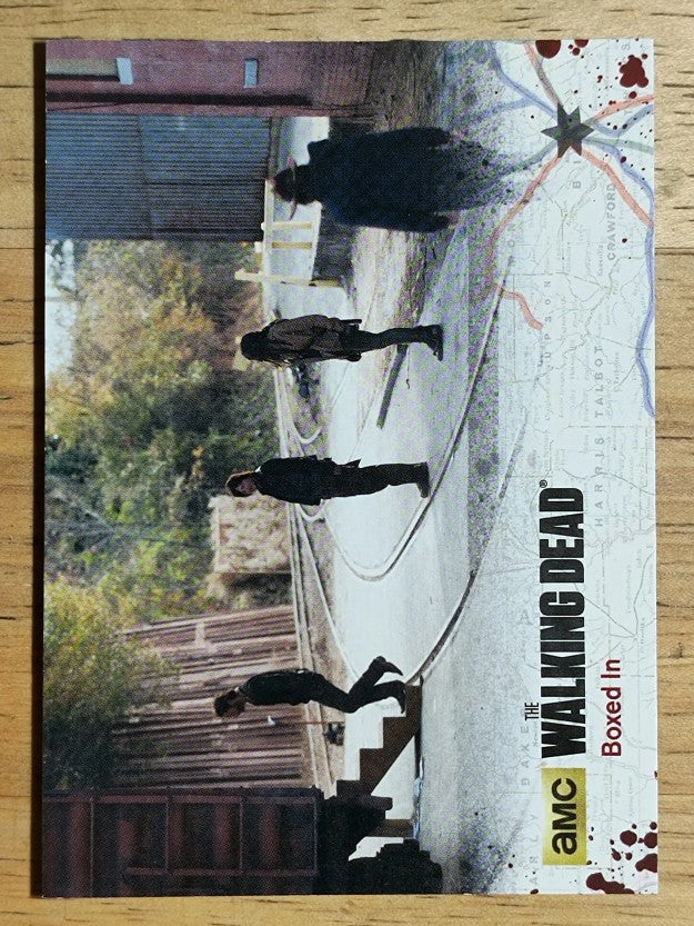 2016 Cryptozoic The Walking Dead Season Four Part 2 #70 Boxed In