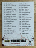 2016 Cryptozoic The Walking Dead Season Four Part 2 #72 Checklist