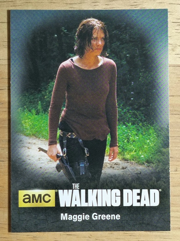 2016 The Walking Dead Season Four Part 2 Character Bios #C11 Maggie Greene