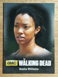 2016 The Walking Dead Season Four Part 2 Character Bios #C12 Sasha Williams