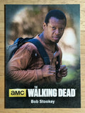 2016 The Walking Dead Season Four Part 2 Character Bios #C13 Bob Stookey