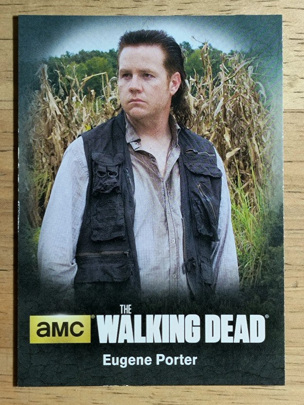 2016 The Walking Dead Season Four Part 2 Character Bios #C15 Eugene Porter (NM)