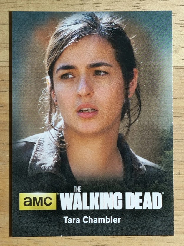 2016 The Walking Dead Season Four Part 2 Character Bios #C17 Tara Chambler (NM)