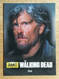2016 Cryptozoic The Walking Dead Season Four Part 2 Character Bios #C18 Joe