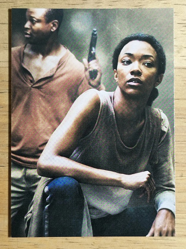 2016 Cryptozoic The Walking Dead Season Four Part 2 Posters #D8 Bob and Sasha