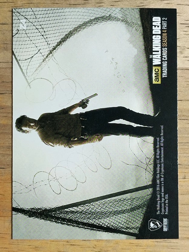 2016 Cryptozoic The Walking Dead Season Four Part 2 Reunion #Z4 Reunion