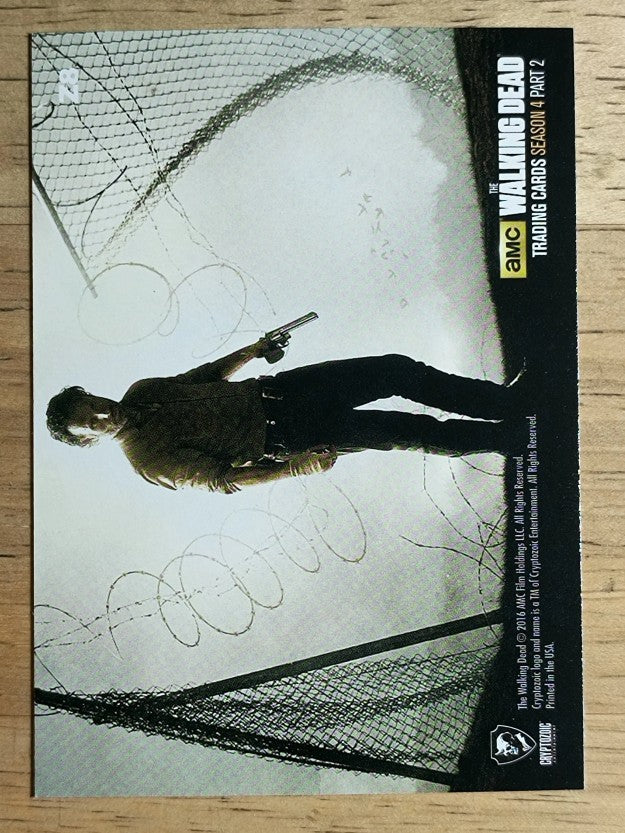 2016 Cryptozoic The Walking Dead Season Four Part 2 Reunion #Z8 Reunion