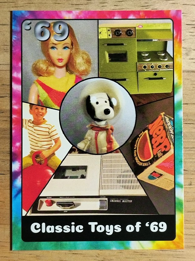 2019 Historic Autographs 1969 #13 Barbie, Easy Bake Oven, Astronaut Snoopy