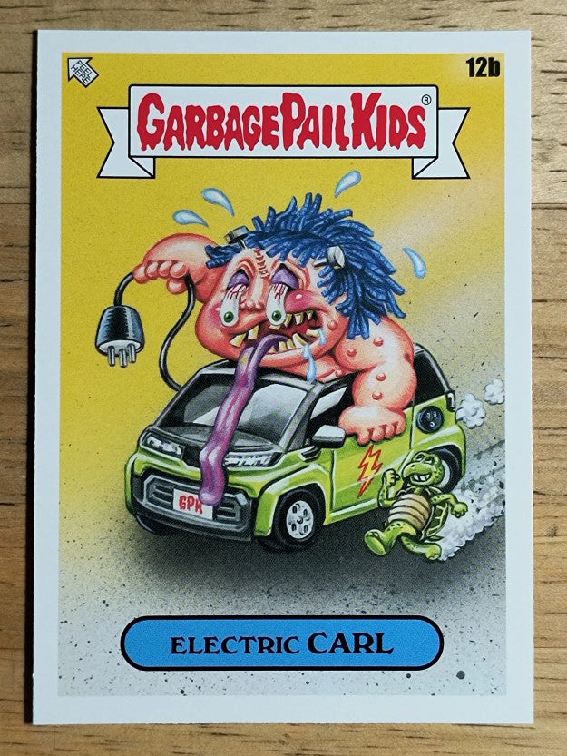 2020 Topps Garbage Pail Kids 35th Anniversary #12b Electric Carl