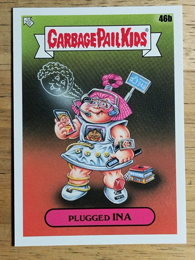 2020 Topps Garbage Pail Kids 35th Anniversary #46b Plugged Ina