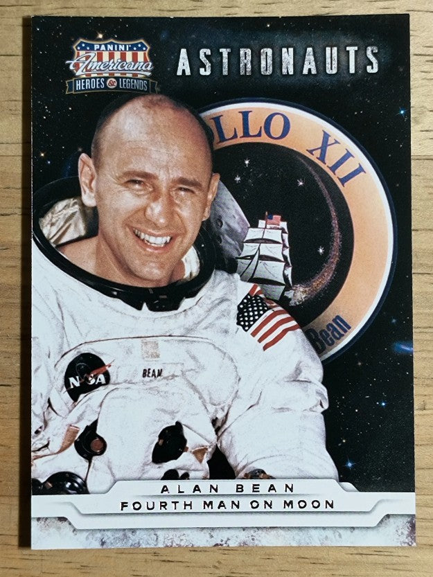 2012 Americana Heroes and Legends Astronauts #2 Alan Bean (NM)