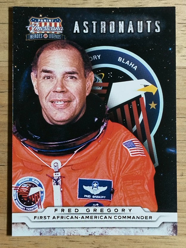 2012 Americana Heroes and Legends Astronauts #10 Fred Gregory