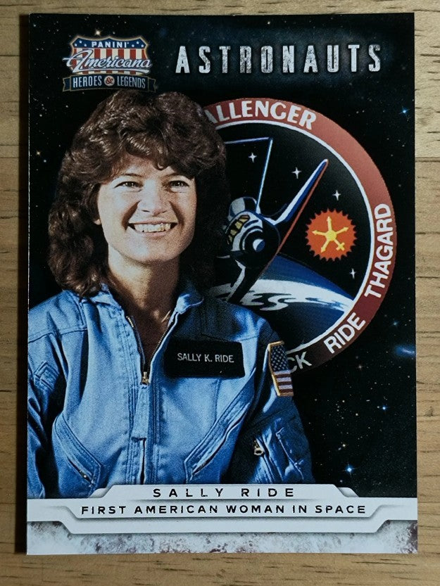 2012 Americana Heroes and Legends Astronauts #17 Sally Ride (NM)