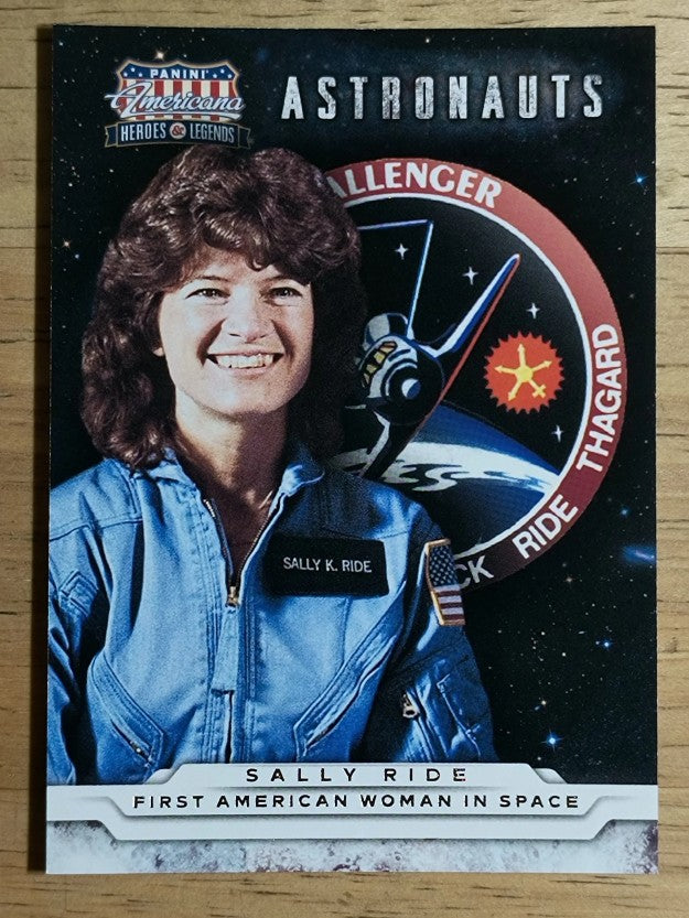 2012 Americana Heroes and Legends Astronauts #17 Sally Ride