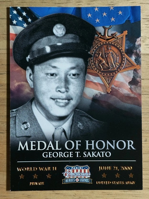 2012 Americana Heroes and Legends Medal of Honor #5 George T. Sakato