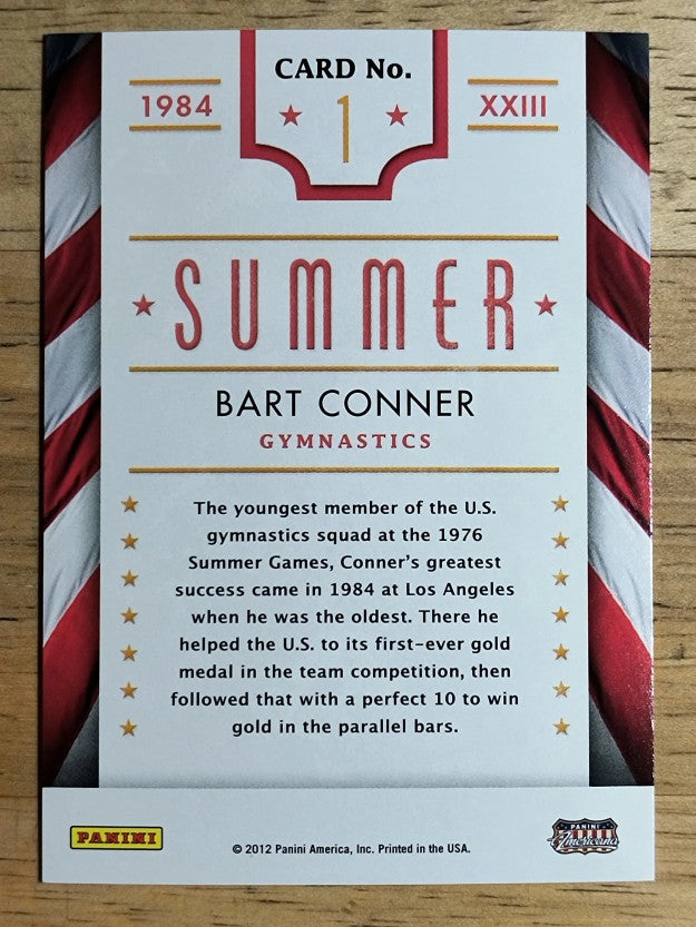 2012 Americana Heroes and Legends Summer/Winter Games #1 Bart Conner