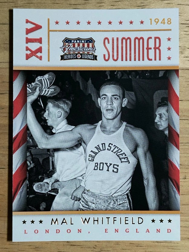 2012 Americana Heroes and Legends Summer/Winter Games #23 Mal Whitfield