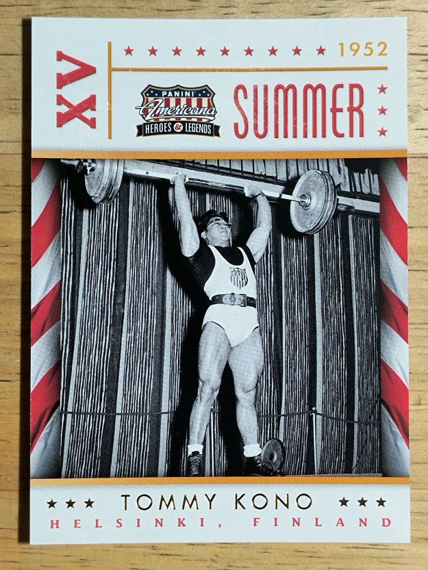 2012 Americana Heroes and Legends Summer/Winter Games #29 Tommy Kono