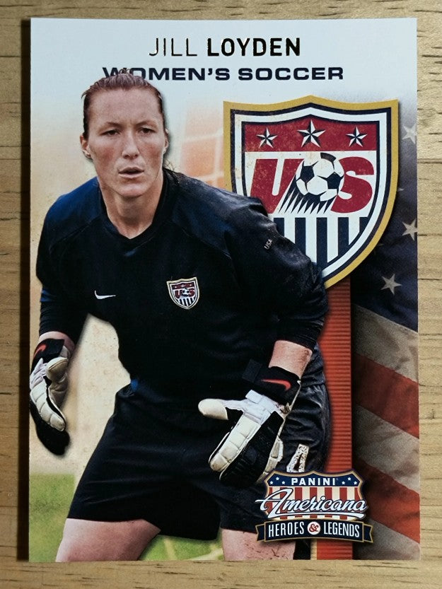 2012 Americana Heroes and Legends US Women's Soccer #12 Jill Loyden